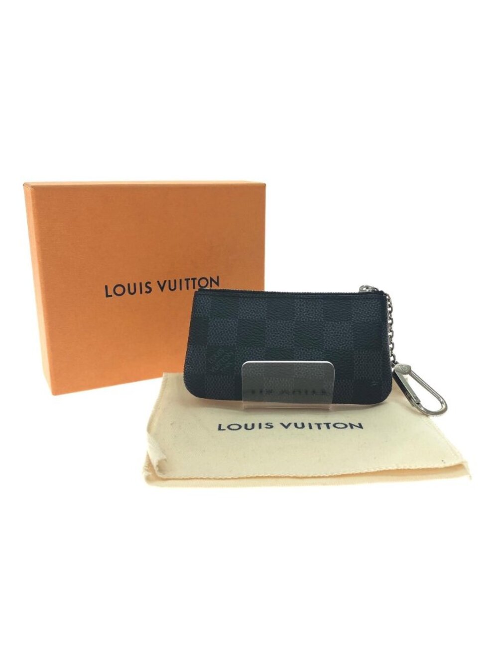 Louis Vuitton Coin Purse Damier Graphite Gray
